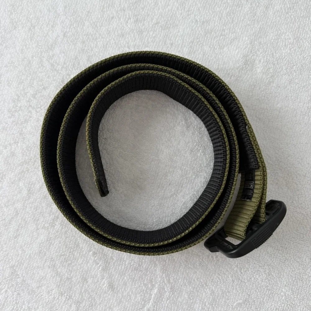 511 Tactical Double Duty Belt Green Black Medium? 1.5